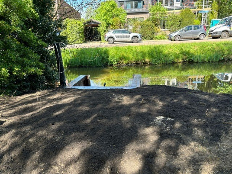 Gemaal Eigenhof aan de Overschiese Kleiweg in Rotterdam
